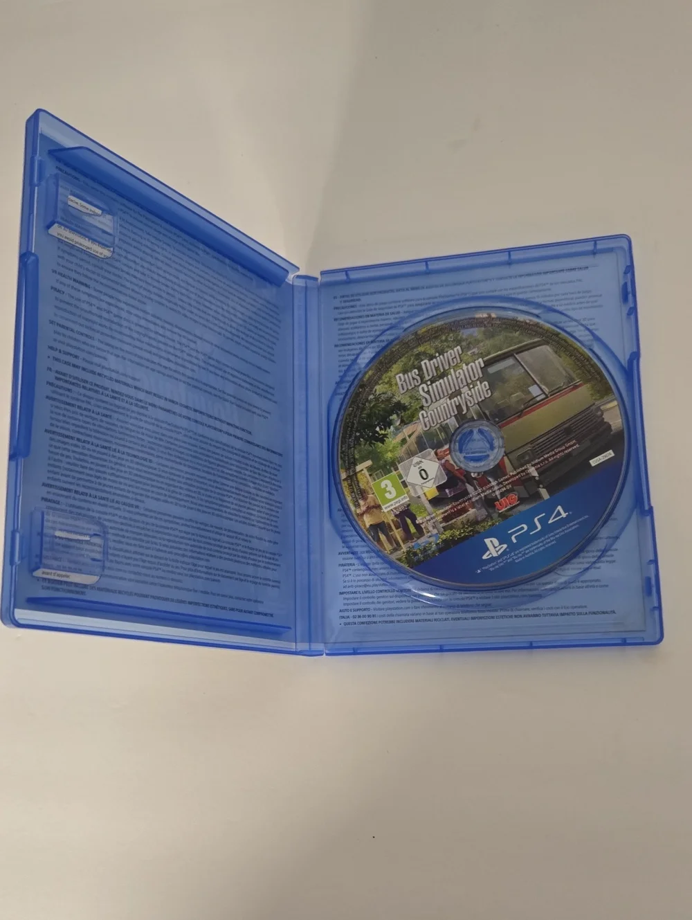 Sony PS4 Bus Driver Simulator Countryside - Blue Case